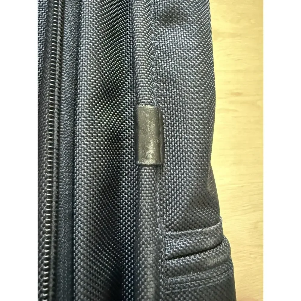 Tumi Alpha 26141 Gen 4 Expandable Organizer Briefcase Navy Blue Nylon w/ Strap